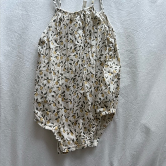 Rylee + Cru Lemon Romper - cream - Picture 1 of 1